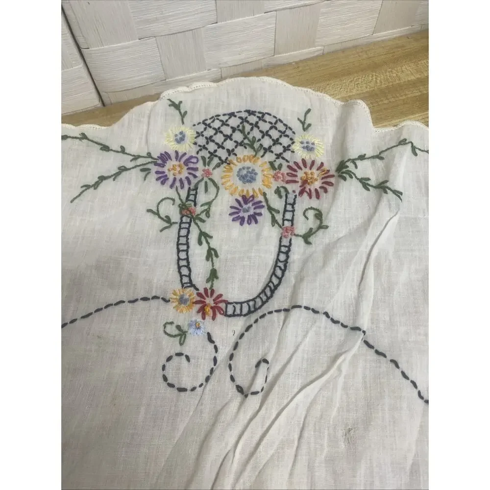 Handmade 50s embroidered